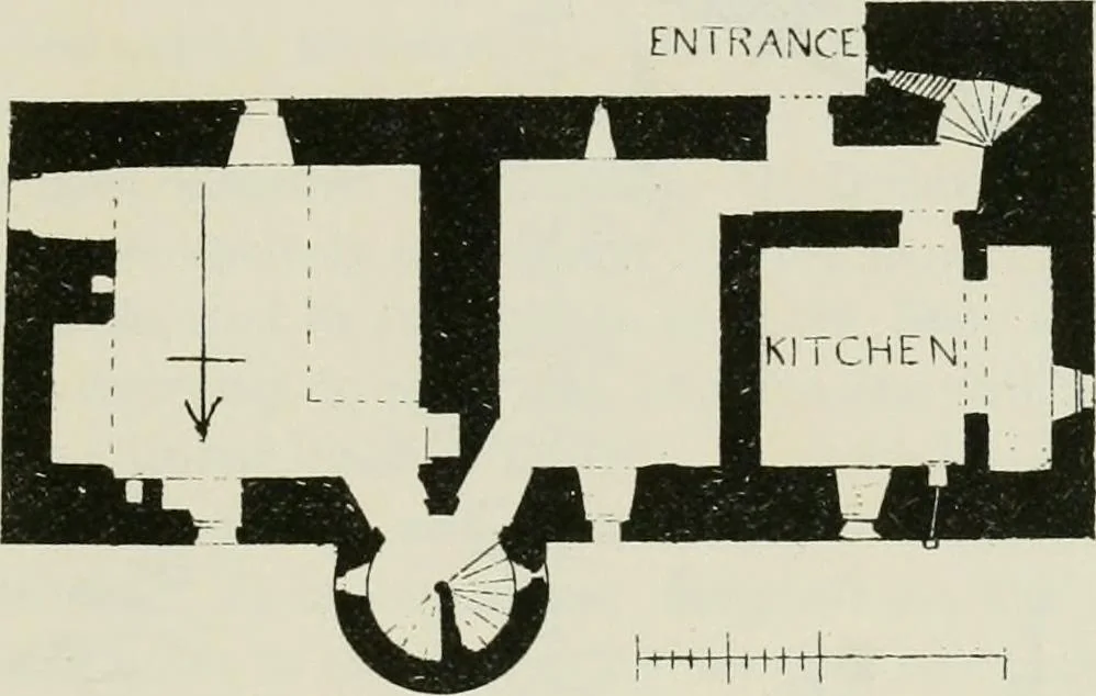 An illustration from The castellated and domestic architecture of Scotland, from the twelfth to the eighteenth century, 1887, leaf 32