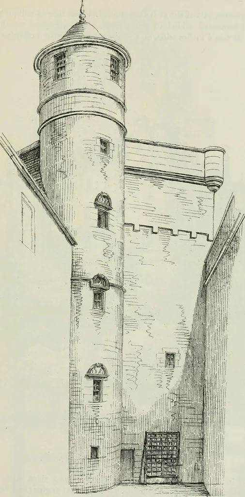 An illustration from The castellated and domestic architecture of Scotland, from the twelfth to the eighteenth century, 1887, leaf 320