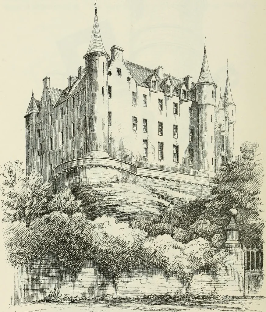 An illustration from The castellated and domestic architecture of Scotland, from the twelfth to the eighteenth century, 1887, leaf 321