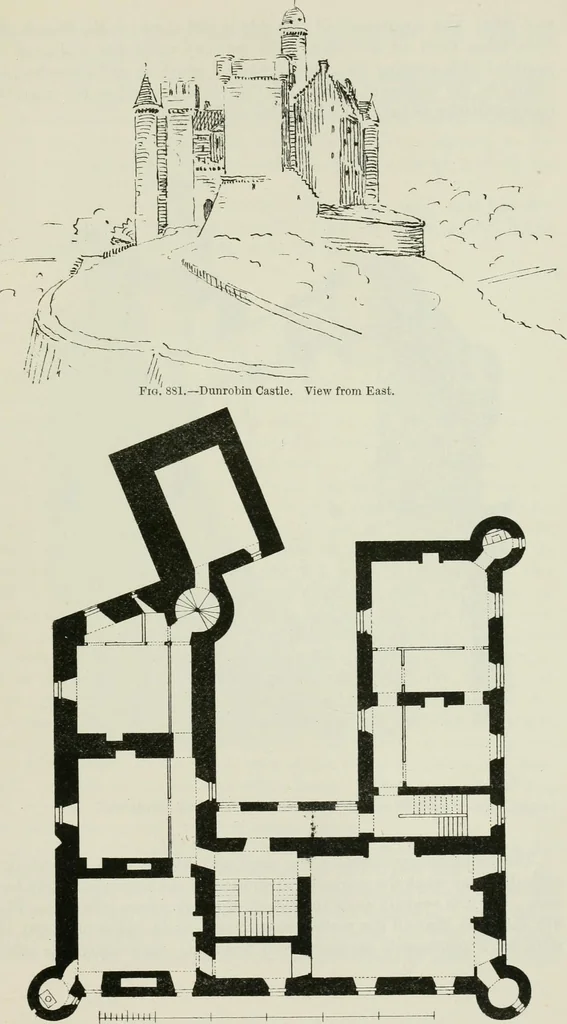 An illustration from The castellated and domestic architecture of Scotland, from the twelfth to the eighteenth century, 1887, leaf 322