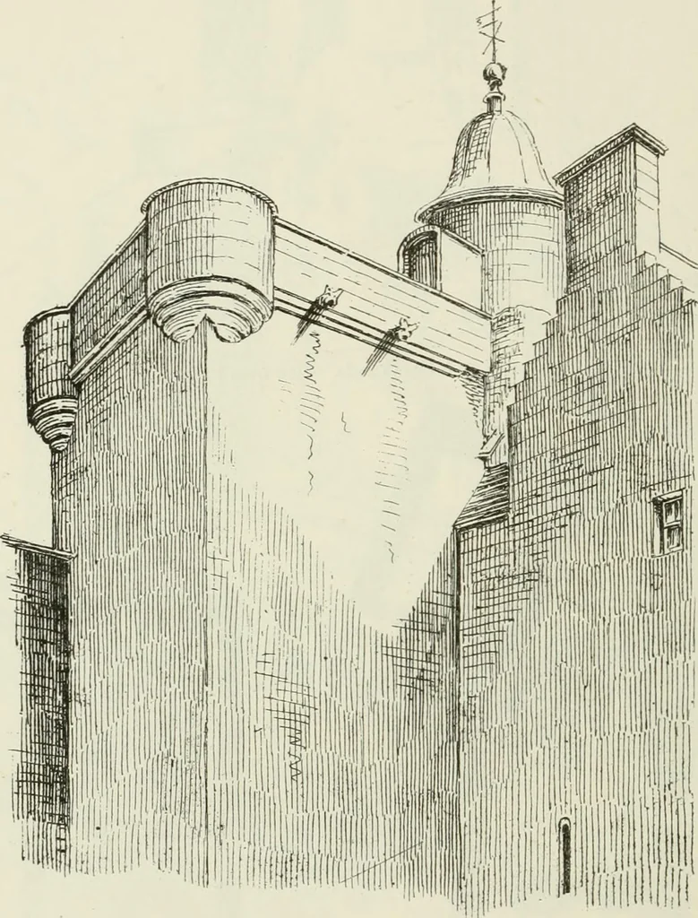 An illustration from The castellated and domestic architecture of Scotland, from the twelfth to the eighteenth century, 1887, leaf 323