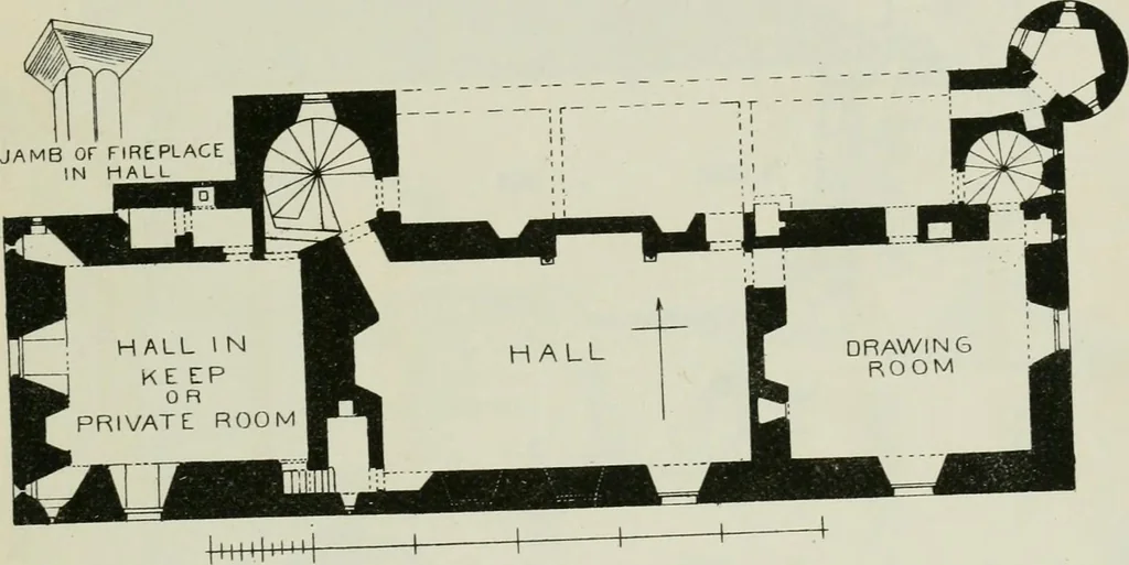 An illustration from The castellated and domestic architecture of Scotland, from the twelfth to the eighteenth century, 1887, leaf 330