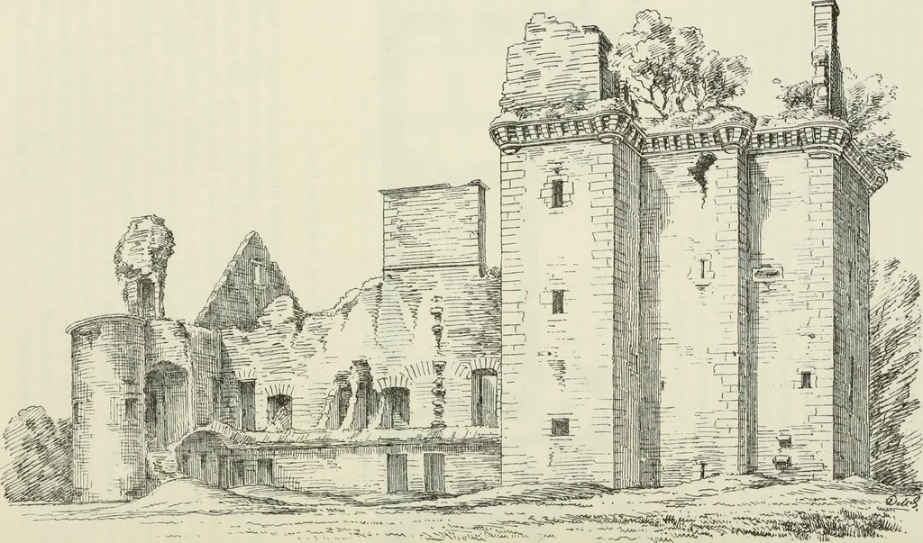 An illustration from The castellated and domestic architecture of Scotland, from the twelfth to the eighteenth century, 1887, leaf 331