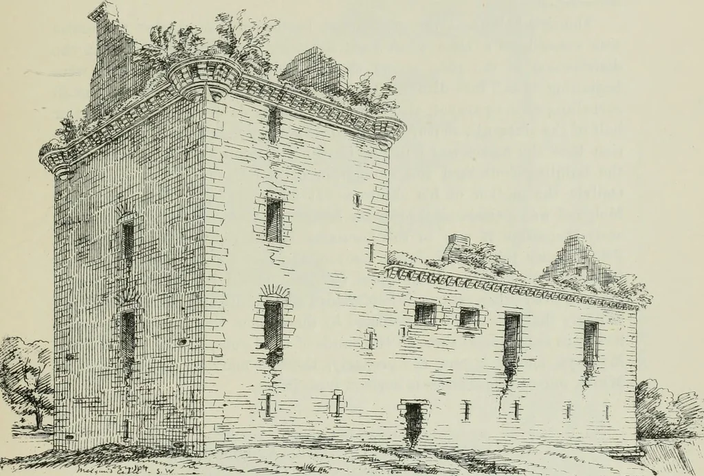 An illustration from The castellated and domestic architecture of Scotland, from the twelfth to the eighteenth century, 1887, leaf 332