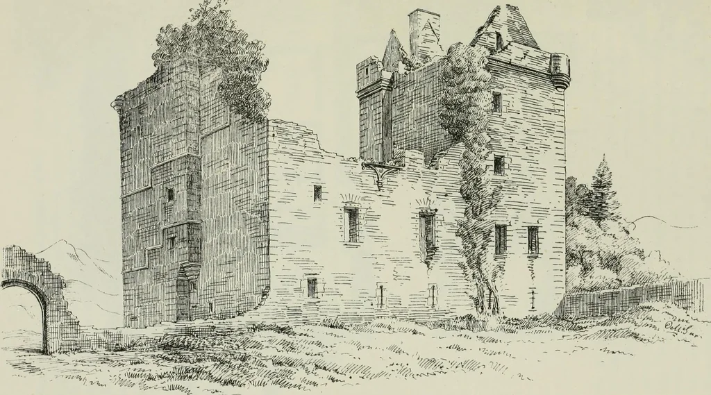 An illustration from The castellated and domestic architecture of Scotland, from the twelfth to the eighteenth century, 1887, leaf 334