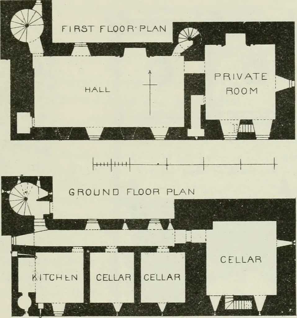 An illustration from The castellated and domestic architecture of Scotland, from the twelfth to the eighteenth century, 1887, leaf 336