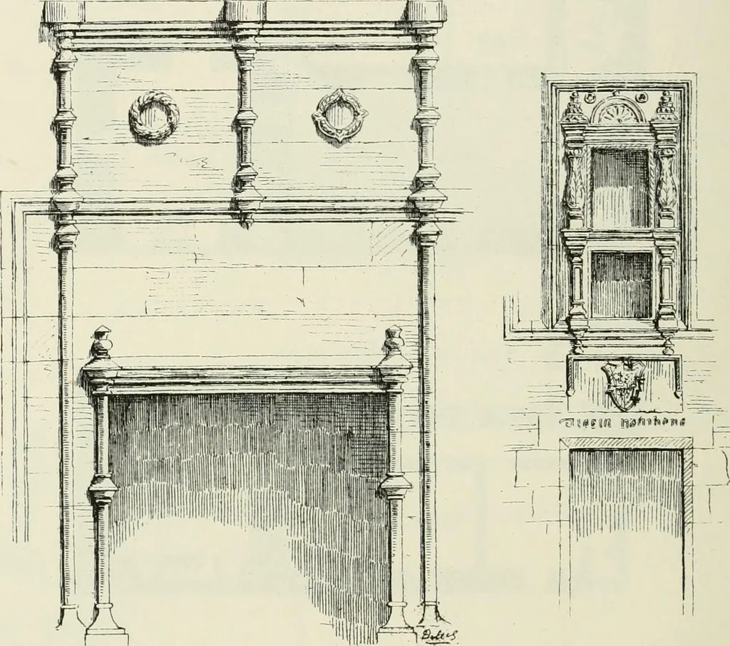 An illustration from The castellated and domestic architecture of Scotland, from the twelfth to the eighteenth century, 1887, leaf 337
