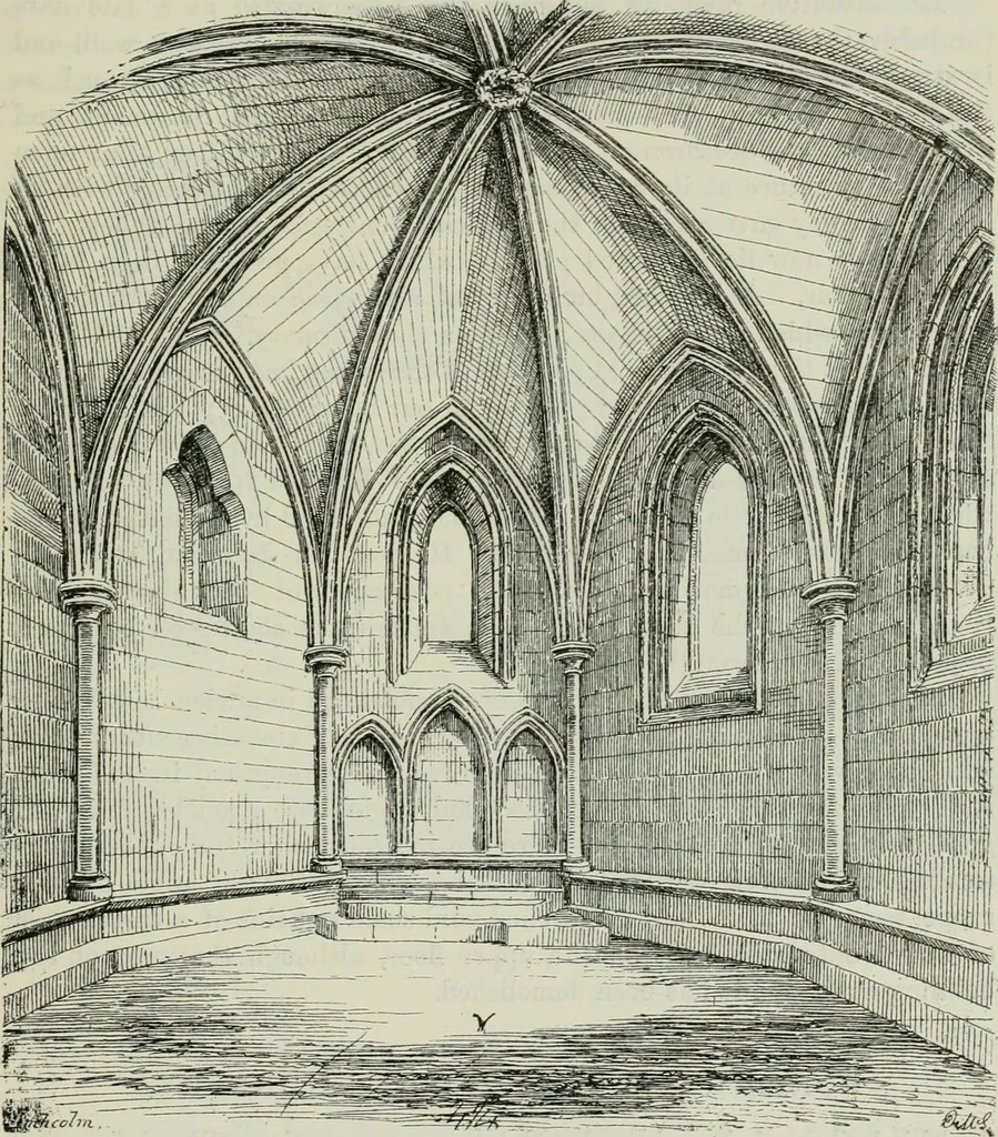 An illustration from The castellated and domestic architecture of Scotland, from the twelfth to the eighteenth century, 1887, leaf 346