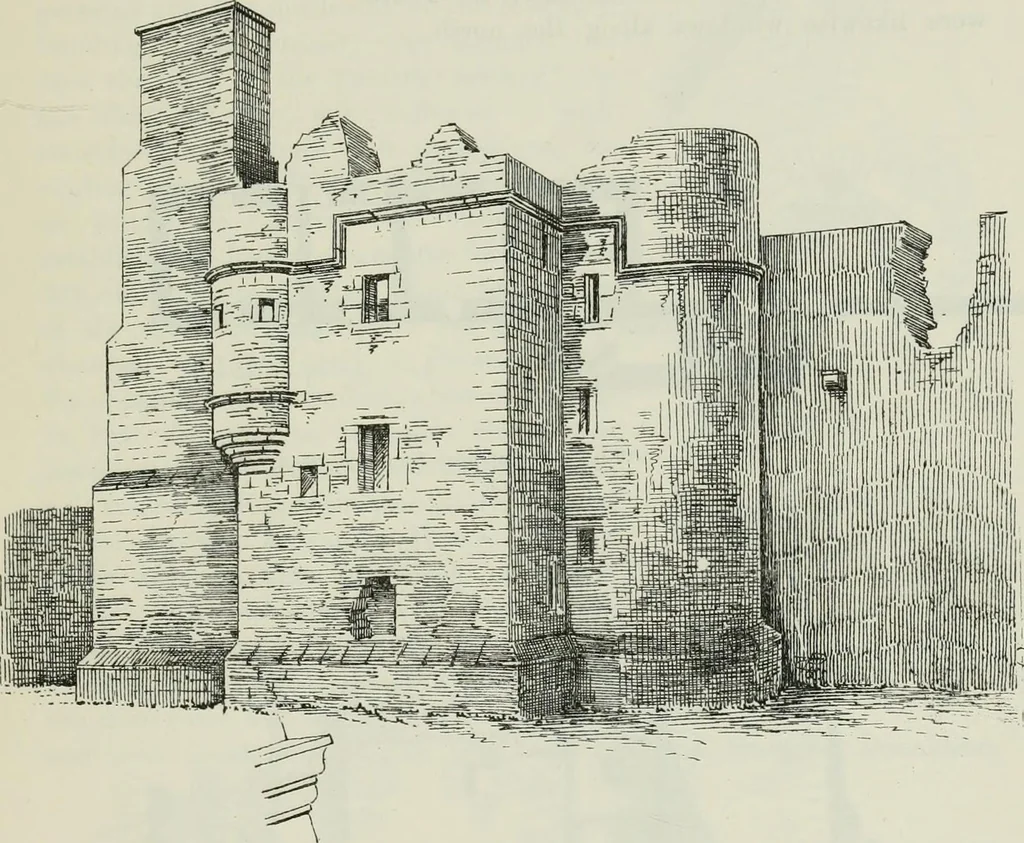 An illustration from The castellated and domestic architecture of Scotland, from the twelfth to the eighteenth century, 1887, leaf 348