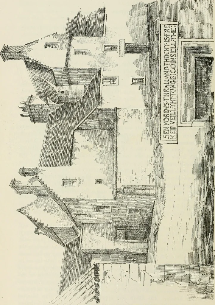 An illustration from The castellated and domestic architecture of Scotland, from the twelfth to the eighteenth century, 1887, leaf 35