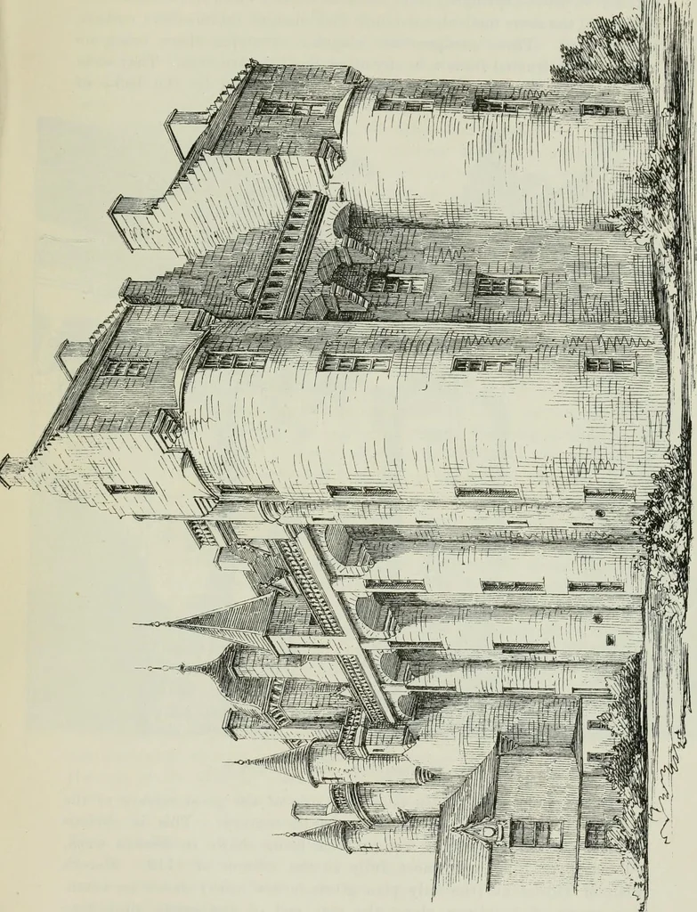 An illustration from The castellated and domestic architecture of Scotland, from the twelfth to the eighteenth century, 1887, leaf 354