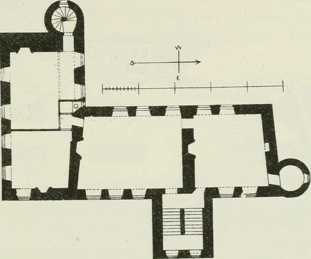 An illustration from The castellated and domestic architecture of Scotland, from the twelfth to the eighteenth century, 1887, leaf 360