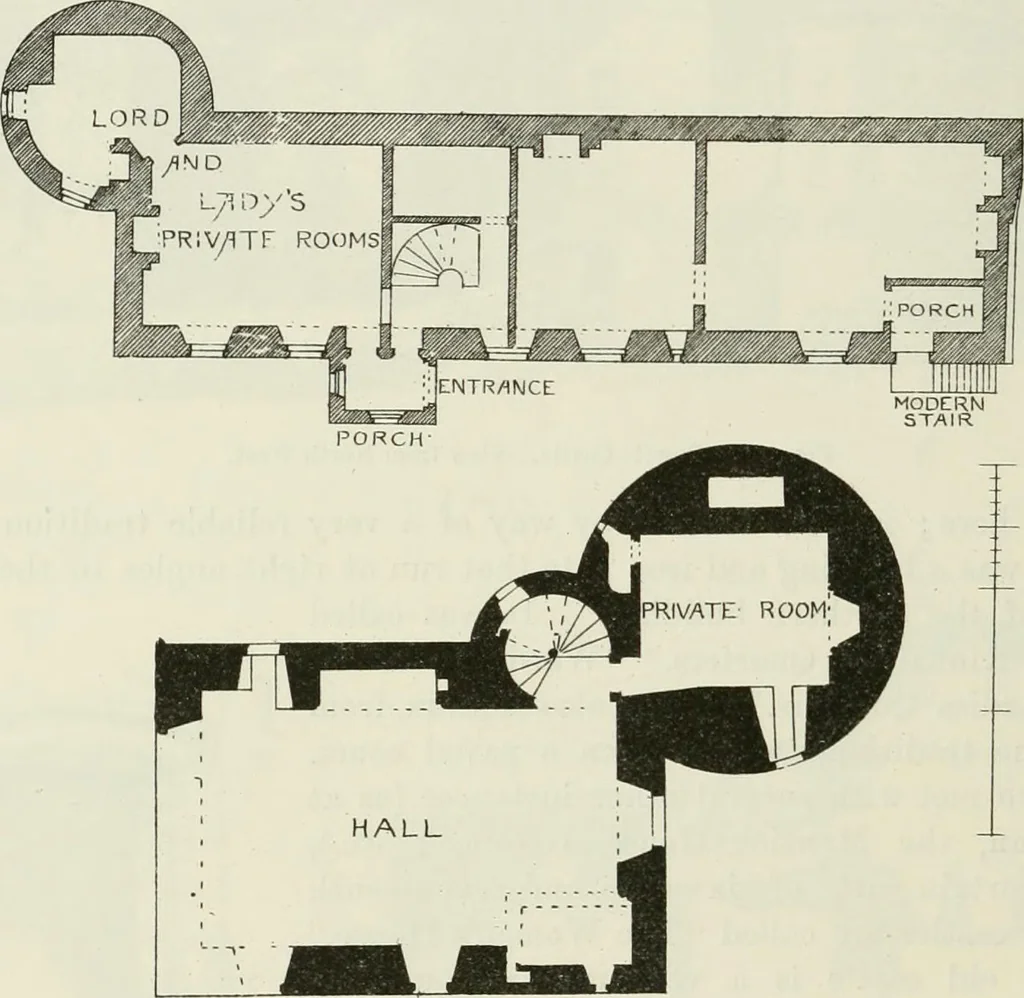 An illustration from The castellated and domestic architecture of Scotland, from the twelfth to the eighteenth century, 1887, leaf 367