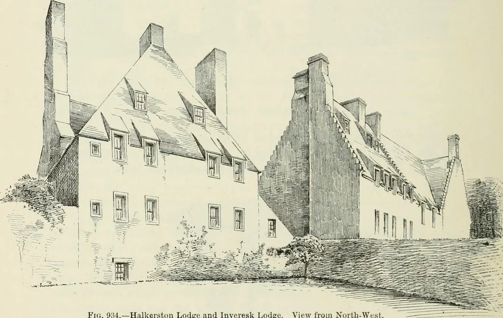 An illustration from The castellated and domestic architecture of Scotland, from the twelfth to the eighteenth century, 1887, leaf 373