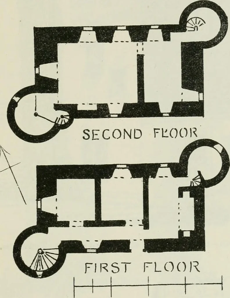 An illustration from The castellated and domestic architecture of Scotland, from the twelfth to the eighteenth century, 1887, leaf 38