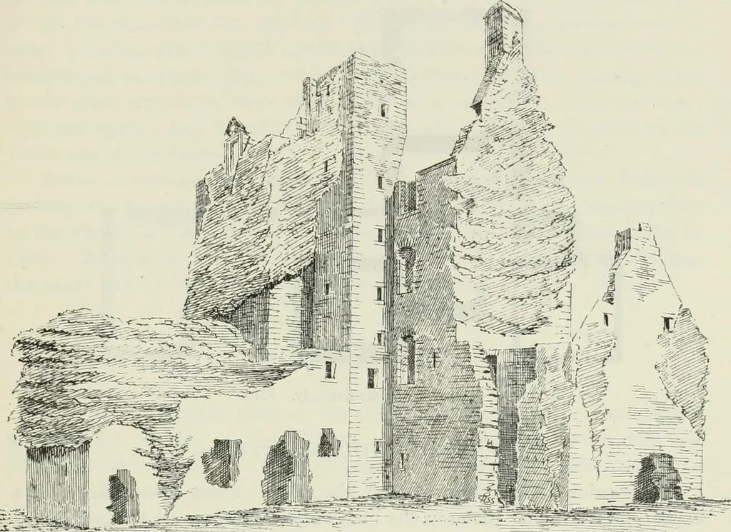 An illustration from The castellated and domestic architecture of Scotland, from the twelfth to the eighteenth century, 1887, leaf 386