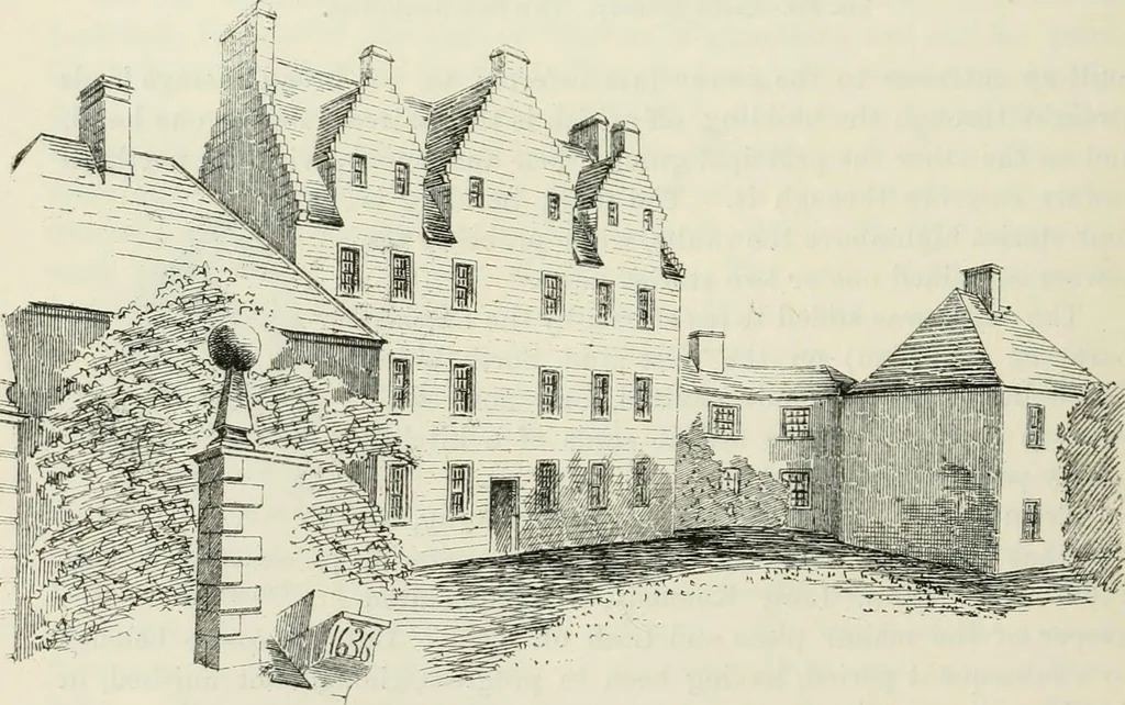 An illustration from The castellated and domestic architecture of Scotland, from the twelfth to the eighteenth century, 1887, leaf 387