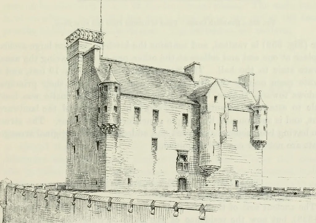 An illustration from The castellated and domestic architecture of Scotland, from the twelfth to the eighteenth century, 1887, leaf 388