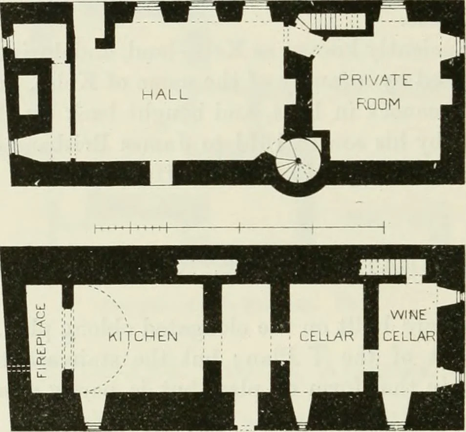 An illustration from The castellated and domestic architecture of Scotland, from the twelfth to the eighteenth century, 1887, leaf 389