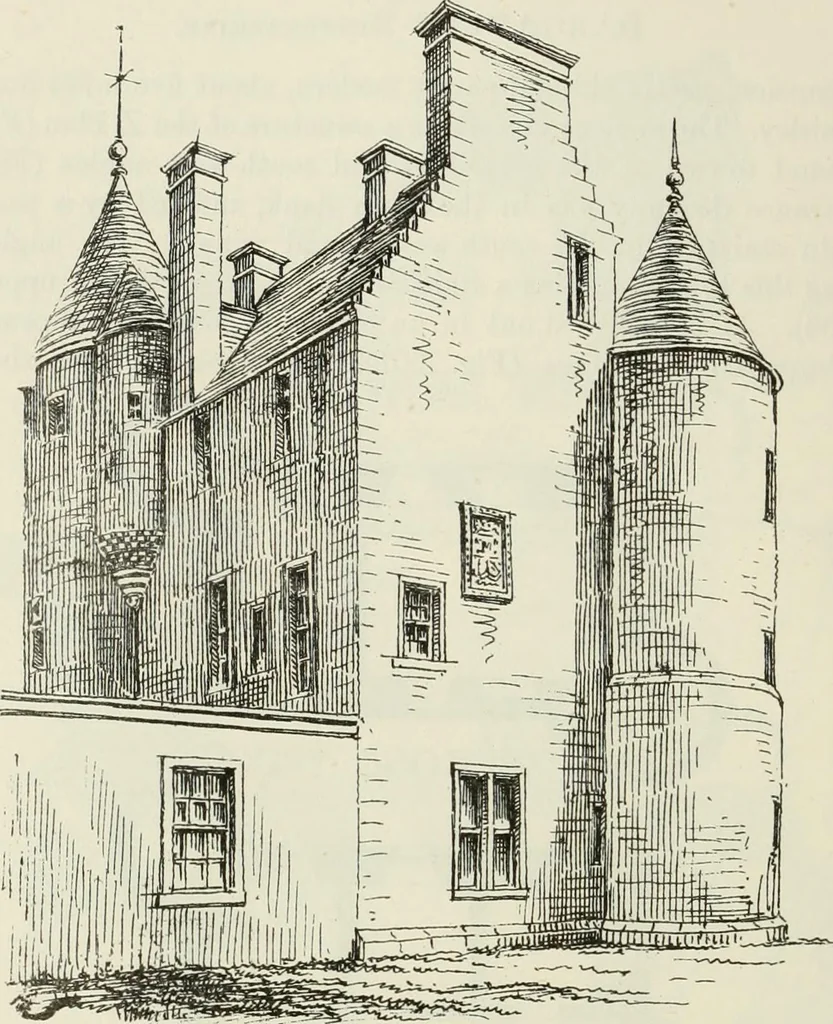 An illustration from The castellated and domestic architecture of Scotland, from the twelfth to the eighteenth century, 1887, leaf 39