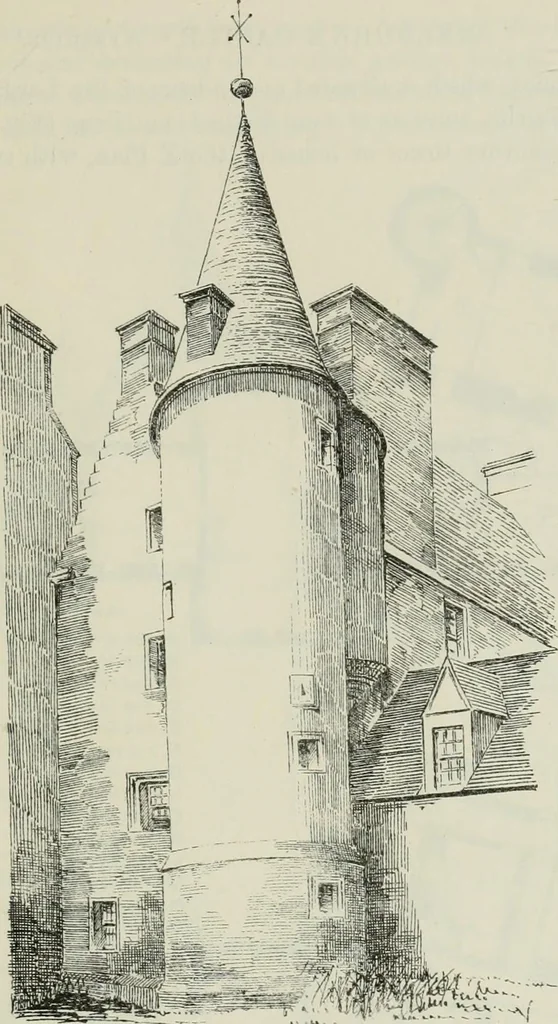 An illustration from The castellated and domestic architecture of Scotland, from the twelfth to the eighteenth century, 1887, leaf 40