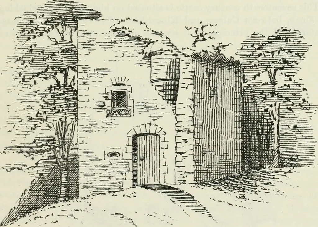 An illustration from The castellated and domestic architecture of Scotland, from the twelfth to the eighteenth century, 1887, leaf 400
