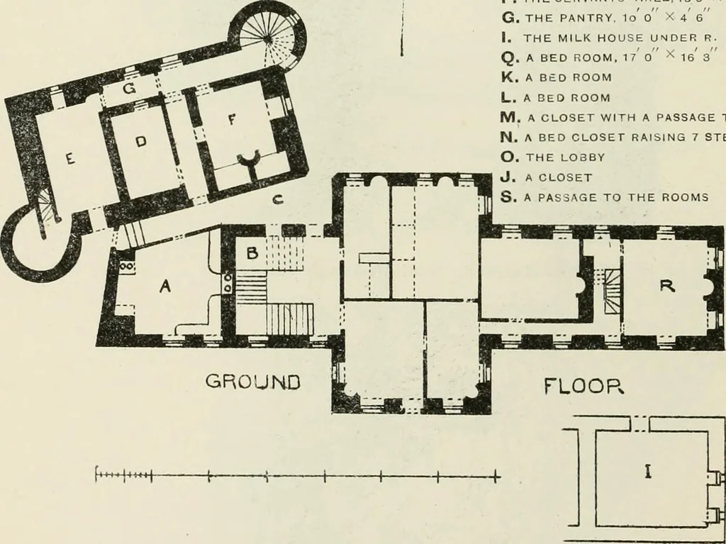 An illustration from The castellated and domestic architecture of Scotland, from the twelfth to the eighteenth century, 1887, leaf 41