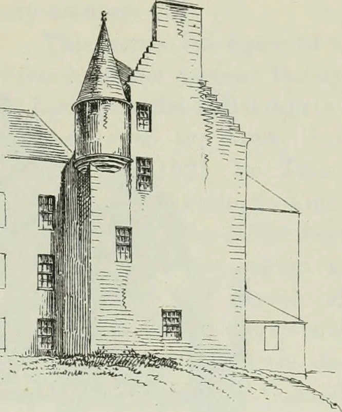 An illustration from The castellated and domestic architecture of Scotland, from the twelfth to the eighteenth century, 1887, leaf 410