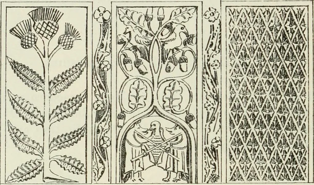 An illustration from The castellated and domestic architecture of Scotland, from the twelfth to the eighteenth century, 1887, leaf 417