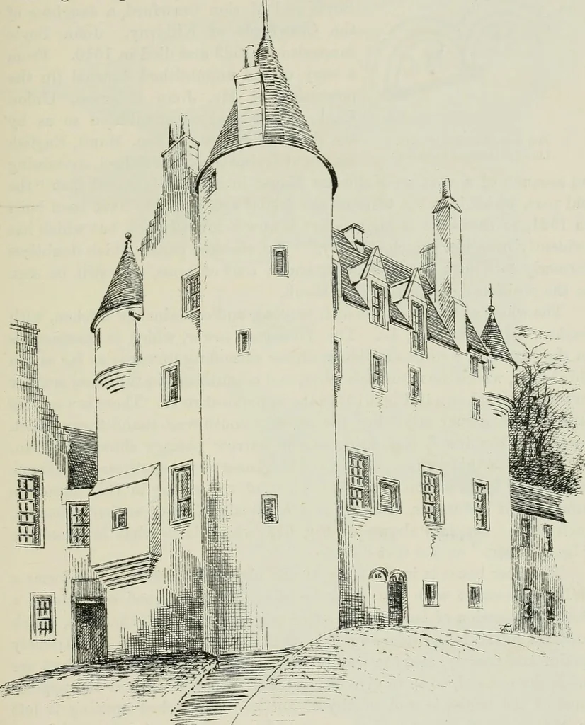An illustration from The castellated and domestic architecture of Scotland, from the twelfth to the eighteenth century, 1887, leaf 42