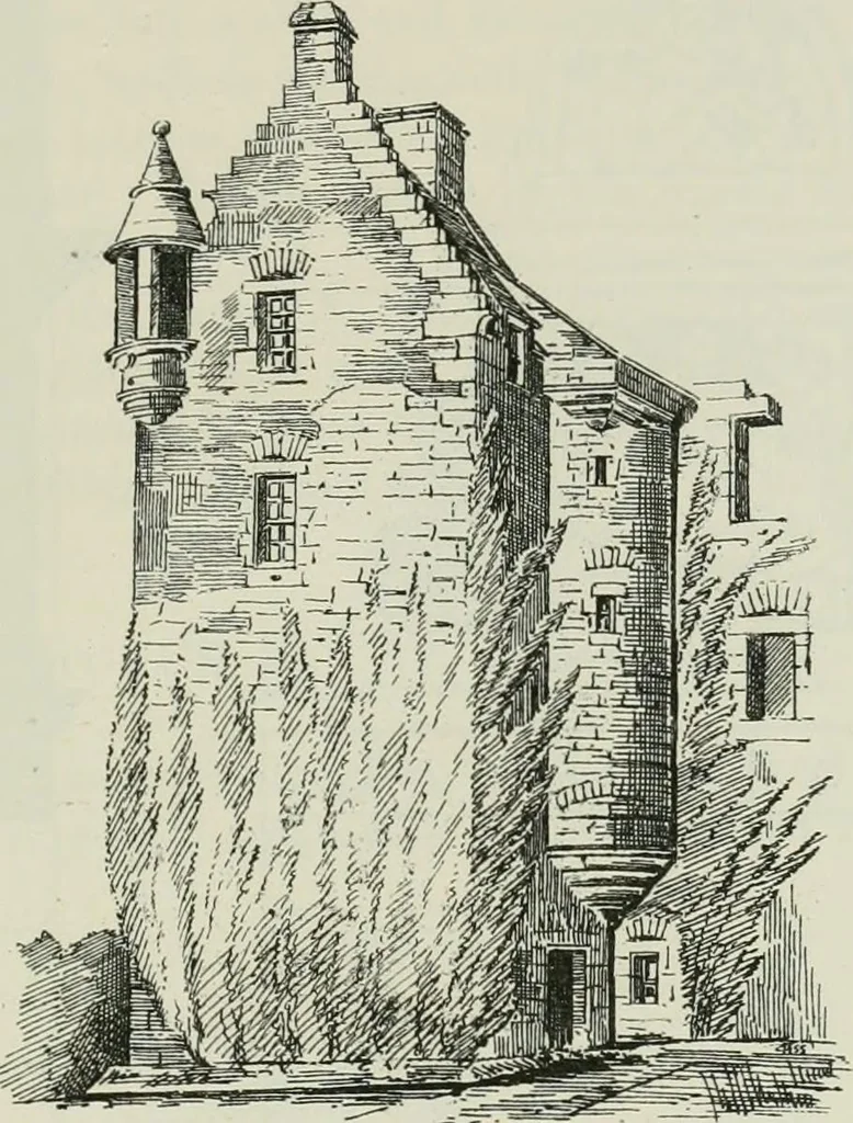 An illustration from The castellated and domestic architecture of Scotland, from the twelfth to the eighteenth century, 1887, leaf 420