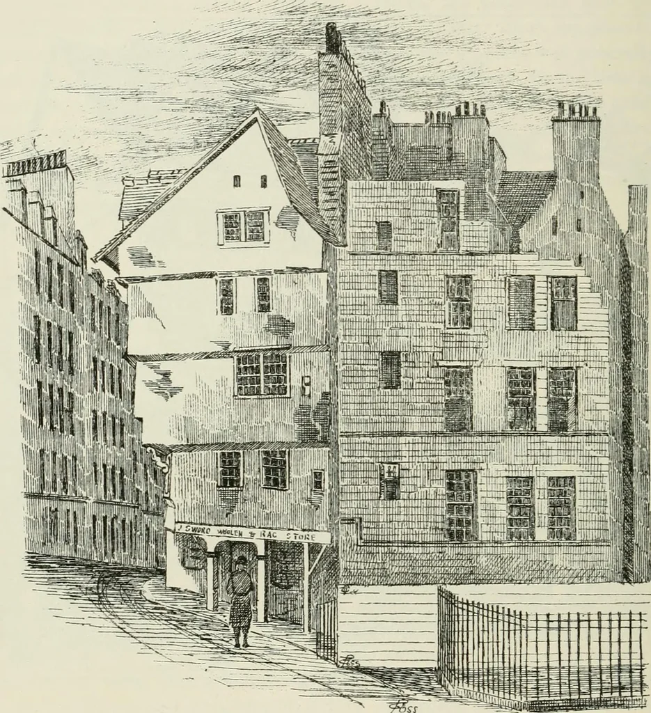 An illustration from The castellated and domestic architecture of Scotland, from the twelfth to the eighteenth century, 1887, leaf 429