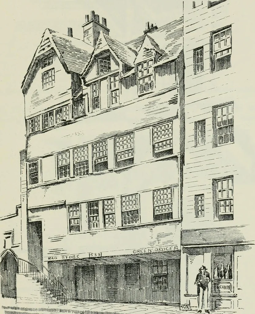 An illustration from The castellated and domestic architecture of Scotland, from the twelfth to the eighteenth century, 1887, leaf 434