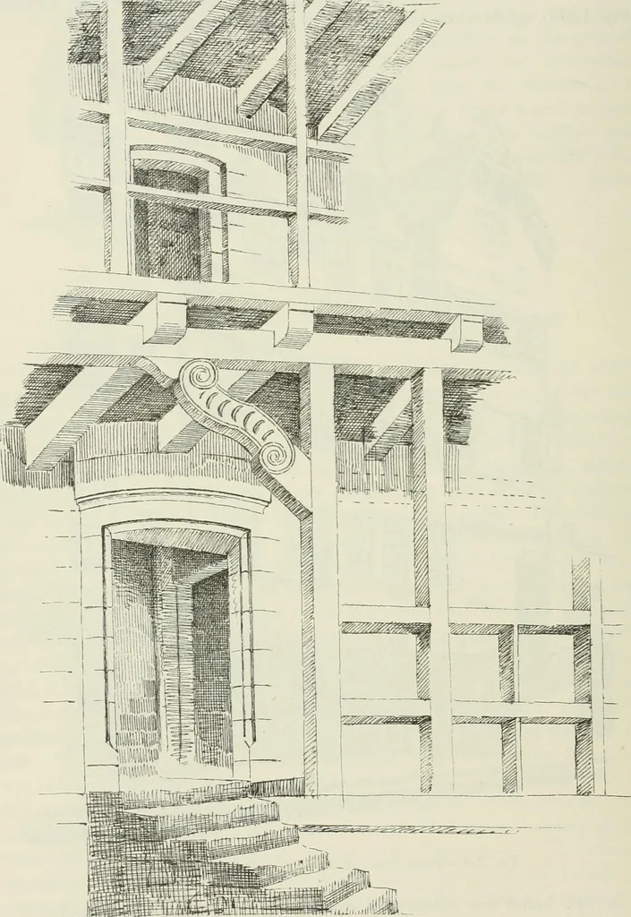 An illustration from The castellated and domestic architecture of Scotland, from the twelfth to the eighteenth century, 1887, leaf 435