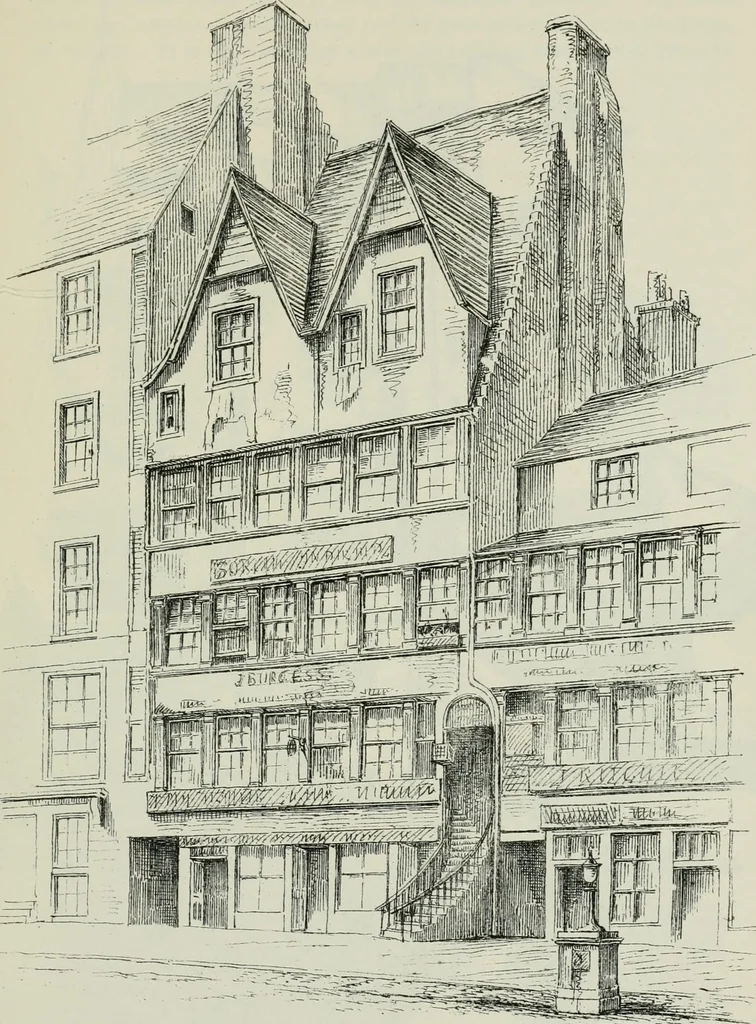 An illustration from The castellated and domestic architecture of Scotland, from the twelfth to the eighteenth century, 1887, leaf 438