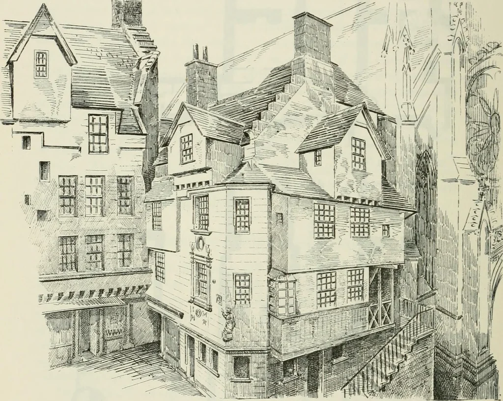 An illustration from The castellated and domestic architecture of Scotland, from the twelfth to the eighteenth century, 1887, leaf 443