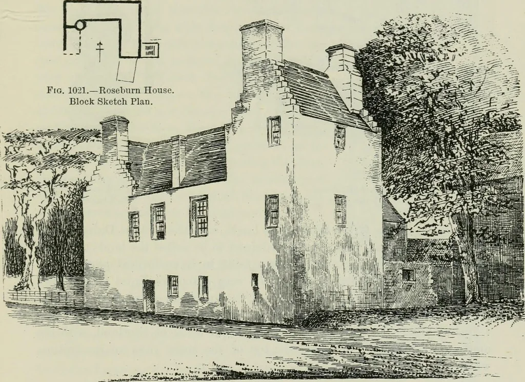 An illustration from The castellated and domestic architecture of Scotland, from the twelfth to the eighteenth century, 1887, leaf 454