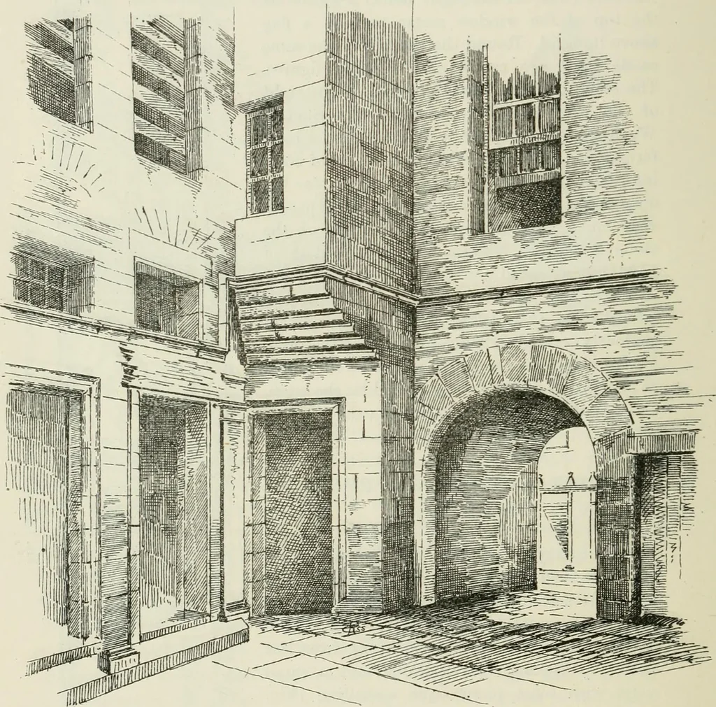 An illustration from The castellated and domestic architecture of Scotland, from the twelfth to the eighteenth century, 1887, leaf 457