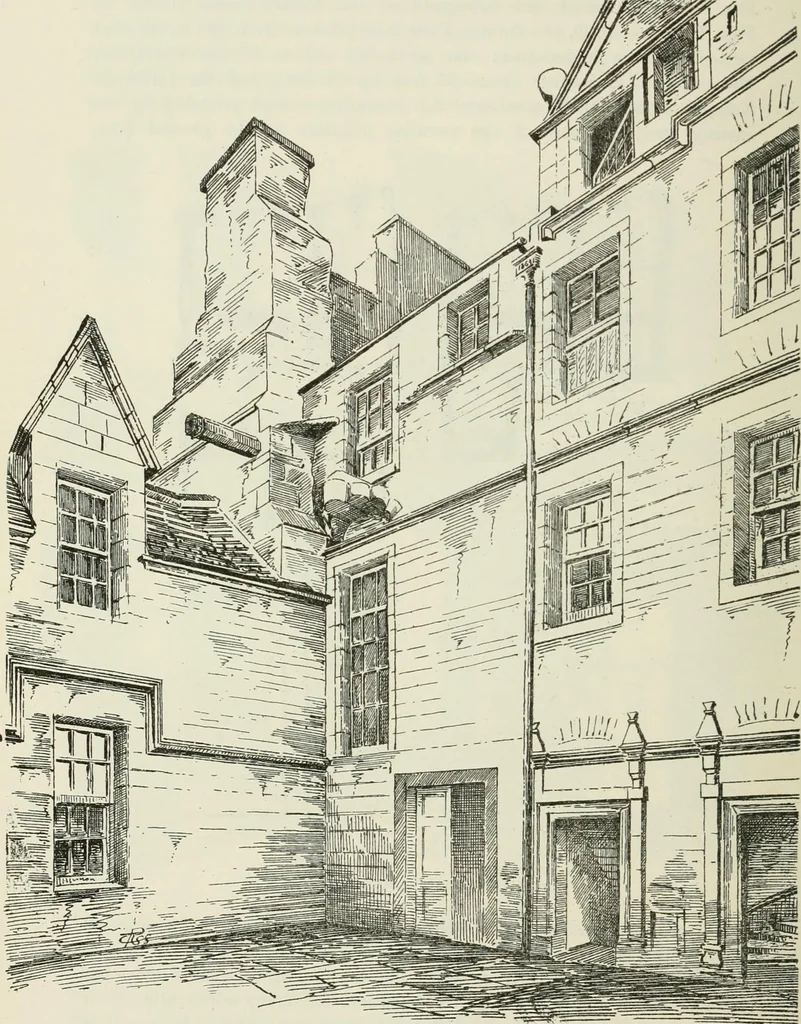 An illustration from The castellated and domestic architecture of Scotland, from the twelfth to the eighteenth century, 1887, leaf 459