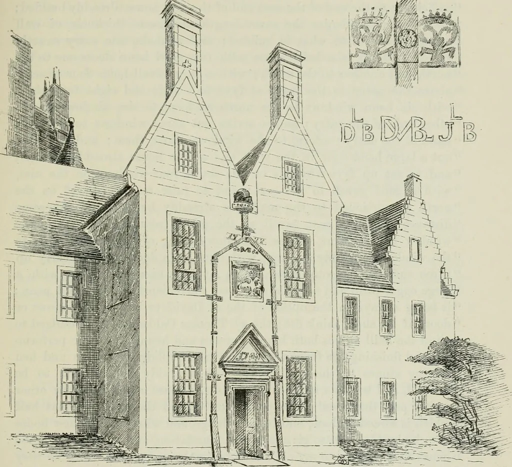 An illustration from The castellated and domestic architecture of Scotland, from the twelfth to the eighteenth century, 1887, leaf 46