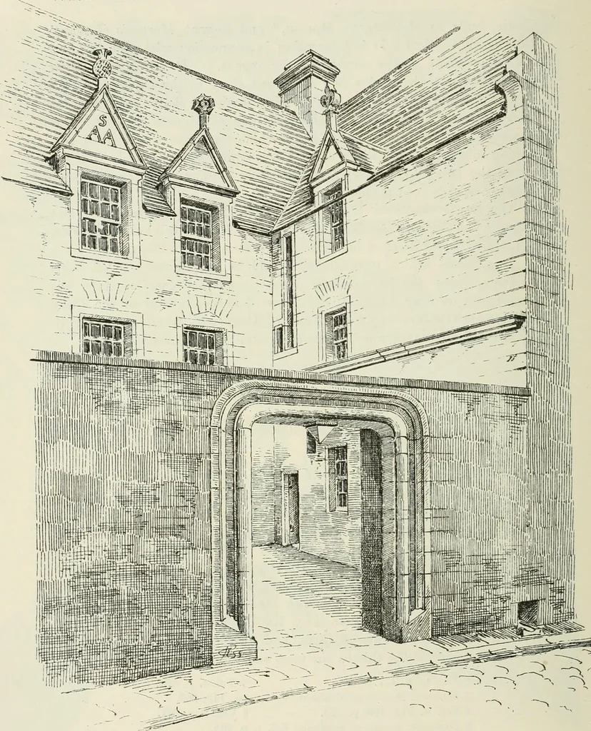 An illustration from The castellated and domestic architecture of Scotland, from the twelfth to the eighteenth century, 1887, leaf 467