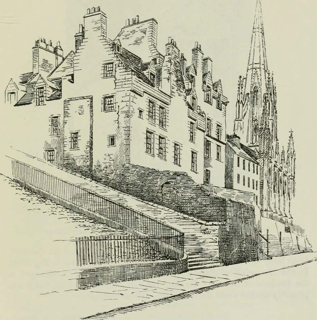 An illustration from The castellated and domestic architecture of Scotland, from the twelfth to the eighteenth century, 1887, leaf 472