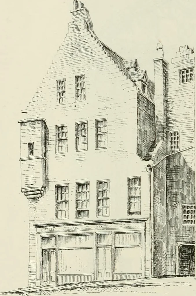 An illustration from The castellated and domestic architecture of Scotland, from the twelfth to the eighteenth century, 1887, leaf 475