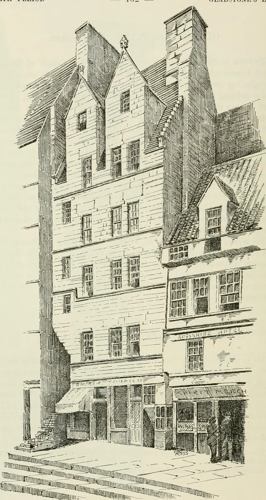 An illustration from The castellated and domestic architecture of Scotland, from the twelfth to the eighteenth century, 1887, leaf 479