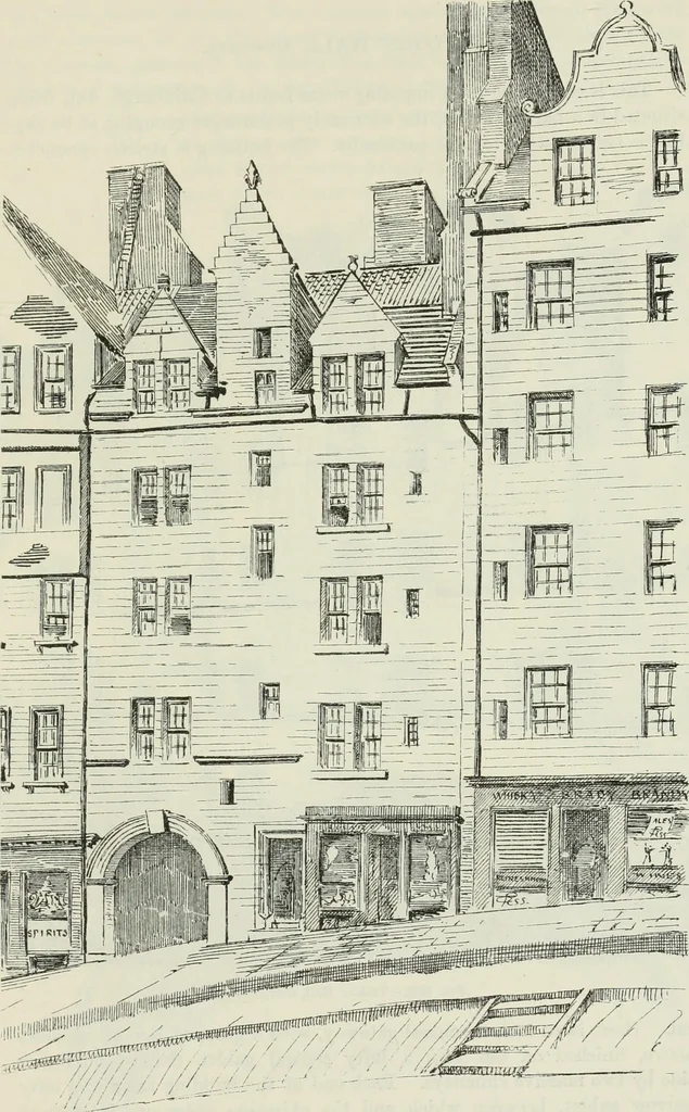 An illustration from The castellated and domestic architecture of Scotland, from the twelfth to the eighteenth century, 1887, leaf 480
