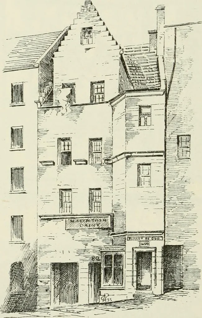 An illustration from The castellated and domestic architecture of Scotland, from the twelfth to the eighteenth century, 1887, leaf 483