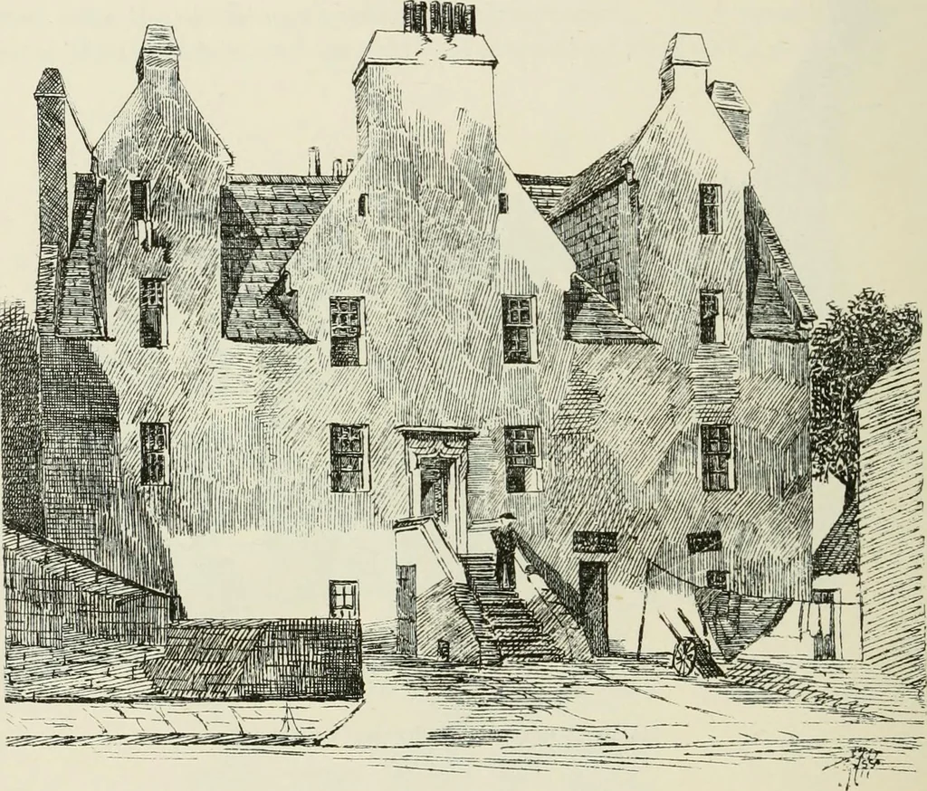An illustration from The castellated and domestic architecture of Scotland, from the twelfth to the eighteenth century, 1887, leaf 485