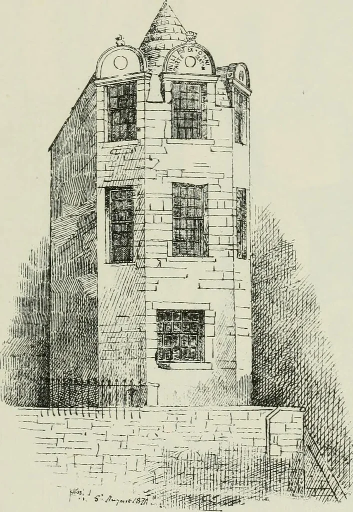 An illustration from The castellated and domestic architecture of Scotland, from the twelfth to the eighteenth century, 1887, leaf 486