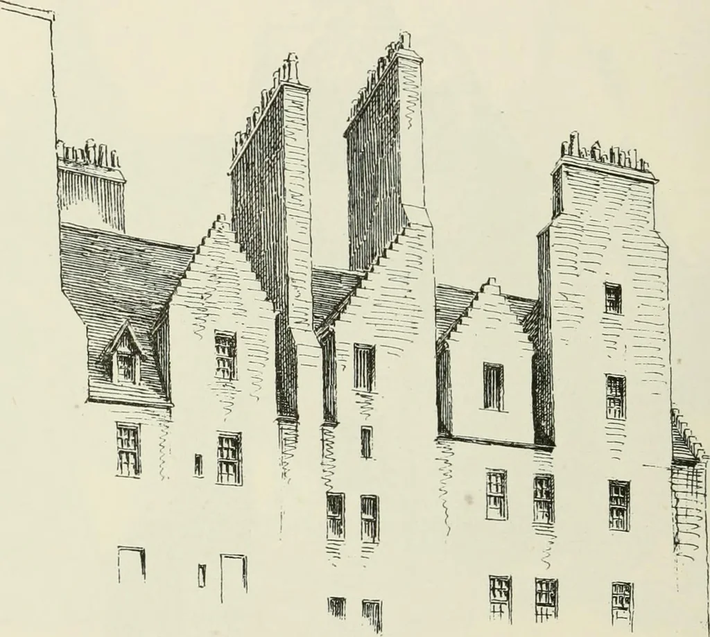 An illustration from The castellated and domestic architecture of Scotland, from the twelfth to the eighteenth century, 1887, leaf 487