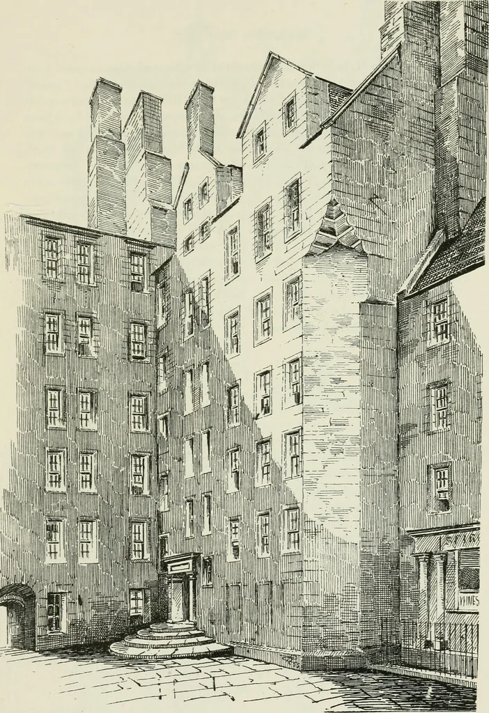 An illustration from The castellated and domestic architecture of Scotland, from the twelfth to the eighteenth century, 1887, leaf 488